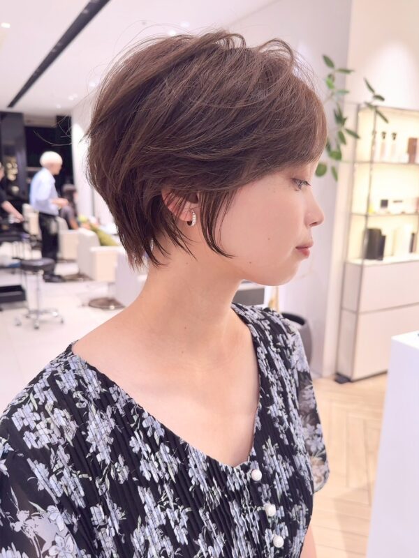 褪せない王道ショートボブ【銀座店】