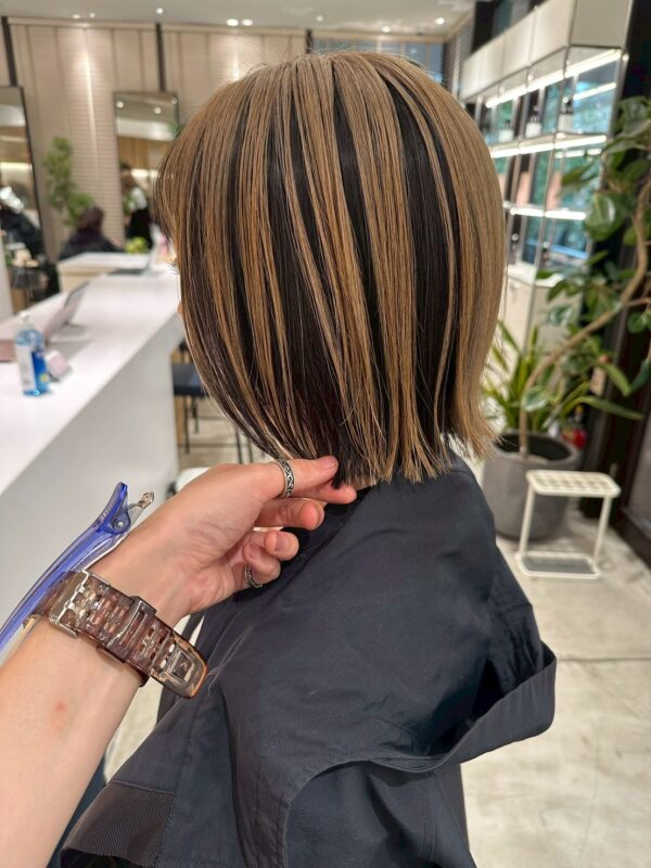 ボブ×アンブレラカラー【銀座店】