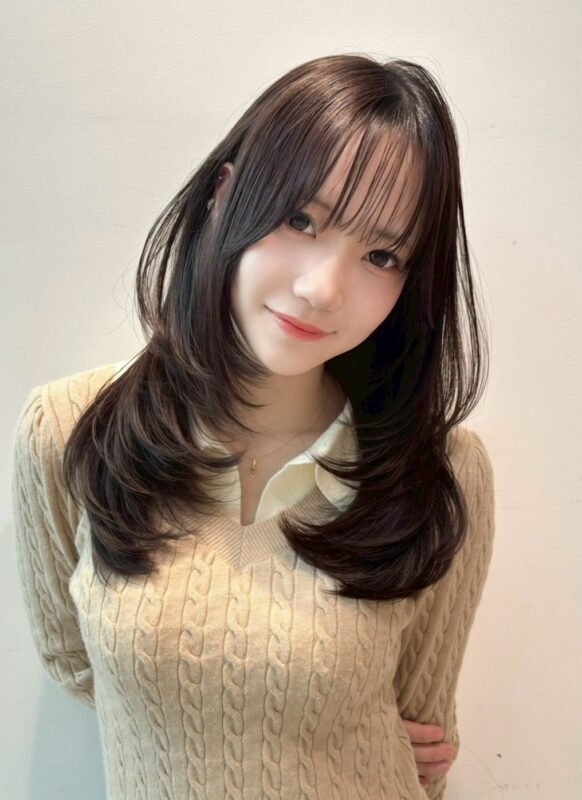 ワンカールで決まるレイヤーカット【銀座店】