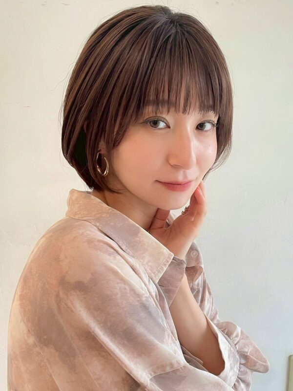 短くても女性らしいショートボブ【武蔵小杉店】
